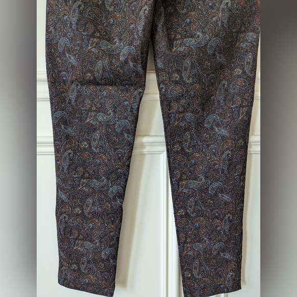 Luxury Canadian Mode De Vie Paisley Pants, Brand New with Tags - Picture 2 of 7